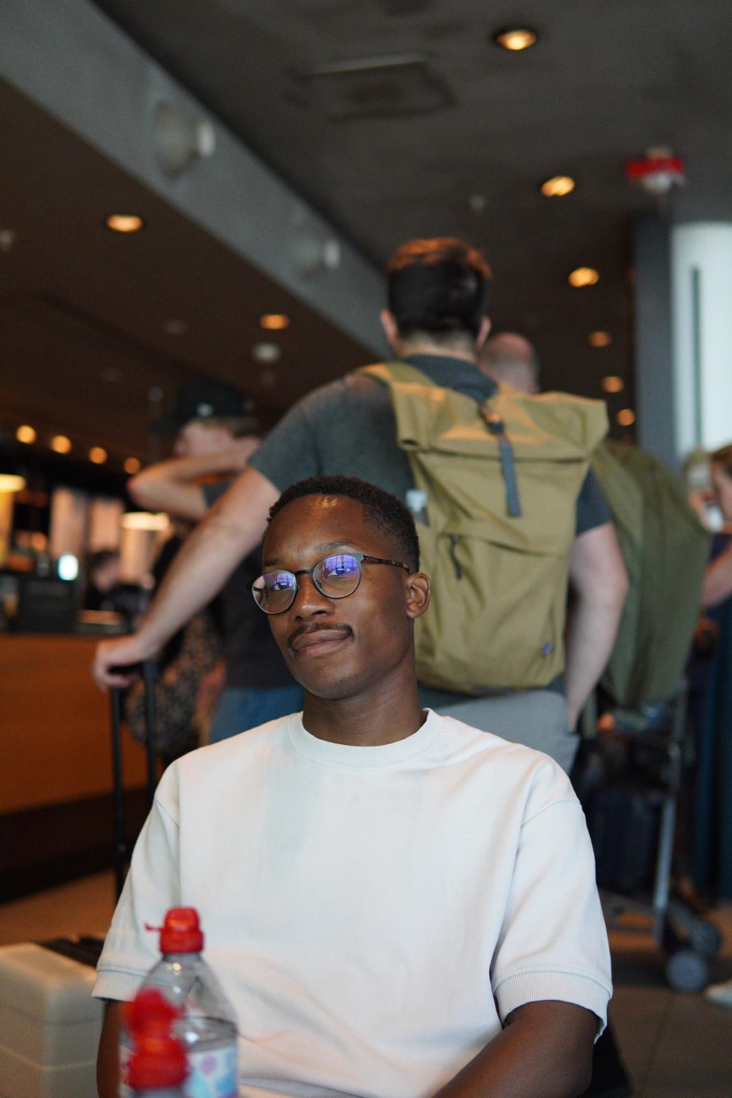 boy with glasses